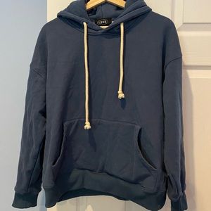 Cider Thick Cozy Blue Hoodie